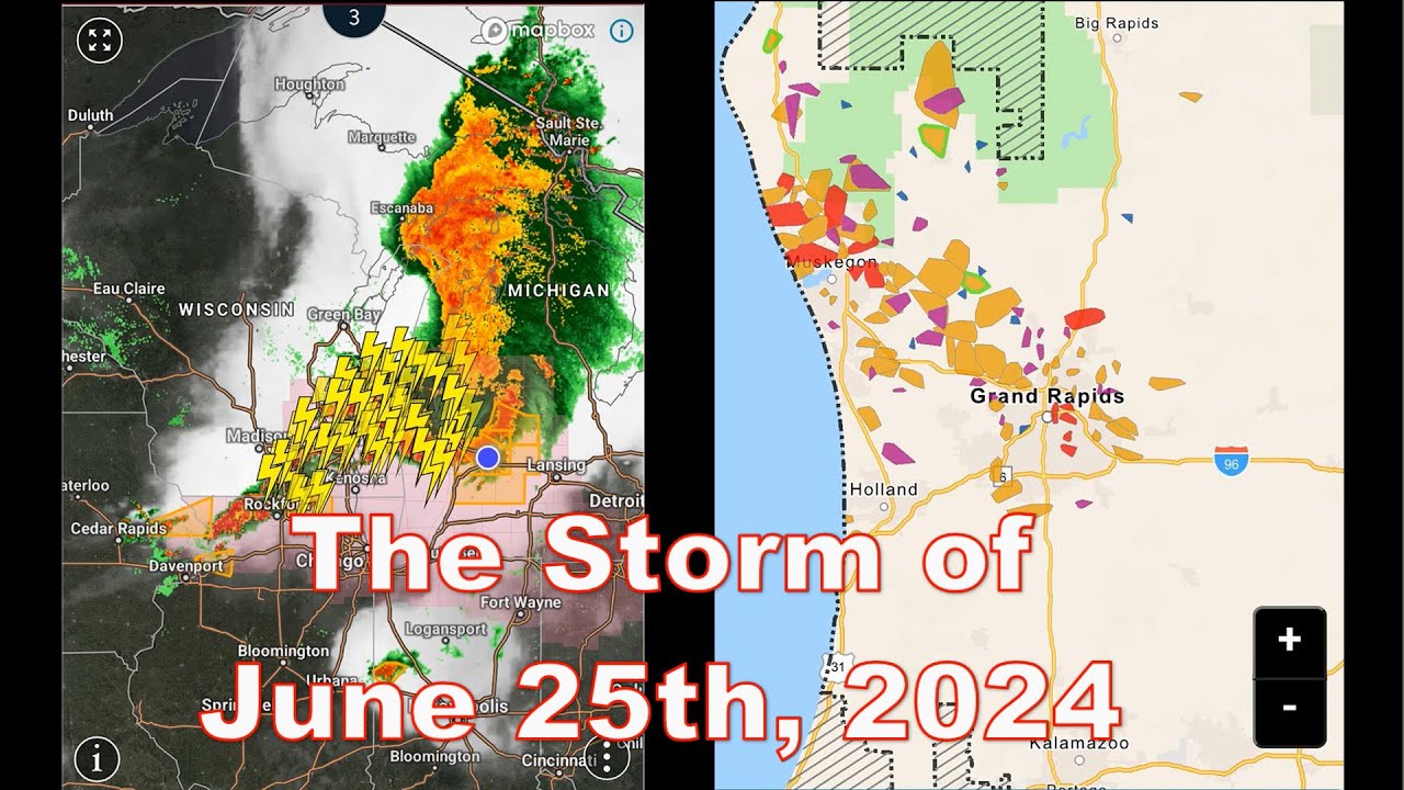 Devastating straight-line Winds 2024 - YouTube