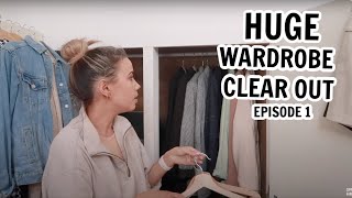BEING HONEST WITH MYSELF: HUGE WARDROBE DECLUTTER & TRYING ON MOST OF MY CLOTHES  | Copper Garden