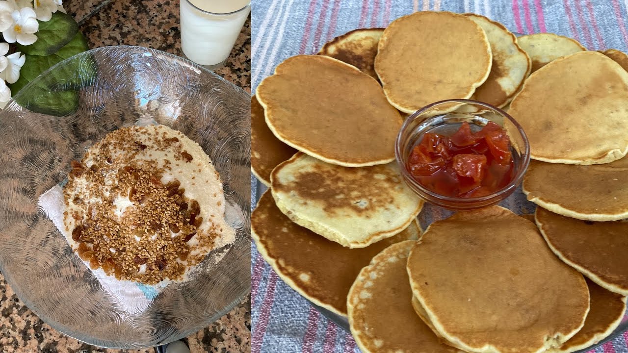 Kuru Üzümlü Susamlı Pankek Tarifi – Pankek Nasıl Yapılır- Pancake – Pratik Tarifler