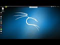 KALI LINUX MENU 2018