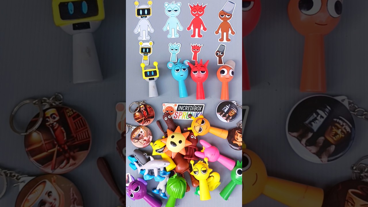 Sprunki Incredibox, Toys, Anomali Brainroot 