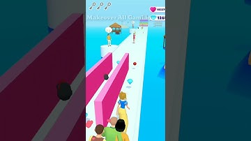 Makeover Run Games All Levels Gameplay Android,Walkthrough ios,New Game Big Update Levels.