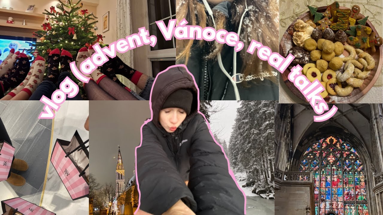 vlog (vision board, výlety, Vánoce, xmas hauls, real talks...)