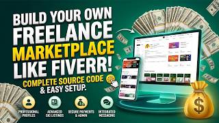Fiverr Clone Website with Full Source Code | Build Your Own Marketplace