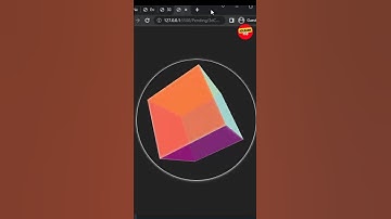 3D Cube Animation | HTML CSS #shorts
