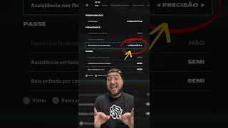 EA SPORTS FC 26 | MELHORES CONFIGURAÇÕES EA FC  #eafc26 #fifa #ultimateteam
