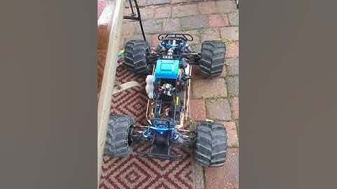 Rampage MT 1/5 scale engine break-in pt1