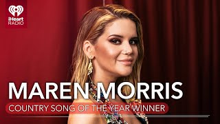 Maren Morris Acceptance Speech - Country Song Of The Year | 2021 iHeartRadio Music Awards screenshot 1