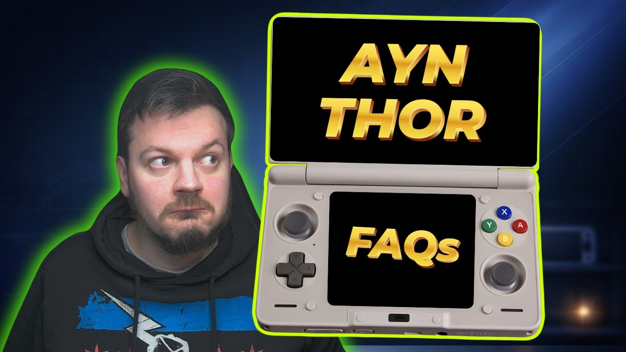 thorです。 AYN Thor Questions ANSWERED: Shipping, Frontends, Emulators & More
