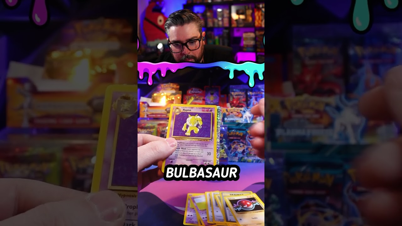 $18,600 legendary bulbasaur grail 😱 #pokemoncards #tcg