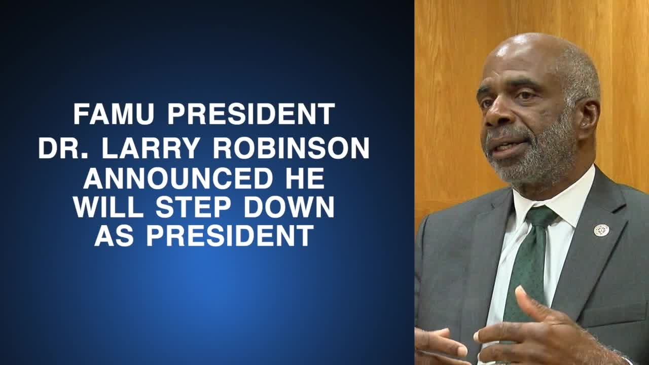 DEVELOPING: FAMU President Larry Robinson announces plans to step down