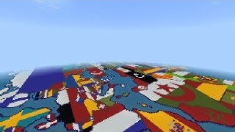 Minecraft Tiny scale tutorial part 1 British Isles