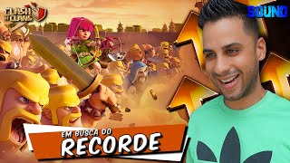 EM BUSCA DO RECORDE MUNDIAL :: CLASH OF CLANS