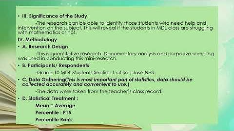 CONDUCTING A STATISTICAL MINI -RESEARCH-WEEK5-6-LEAP