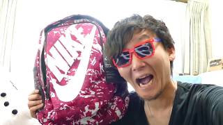 NIKEバックパックを買ってあげた！