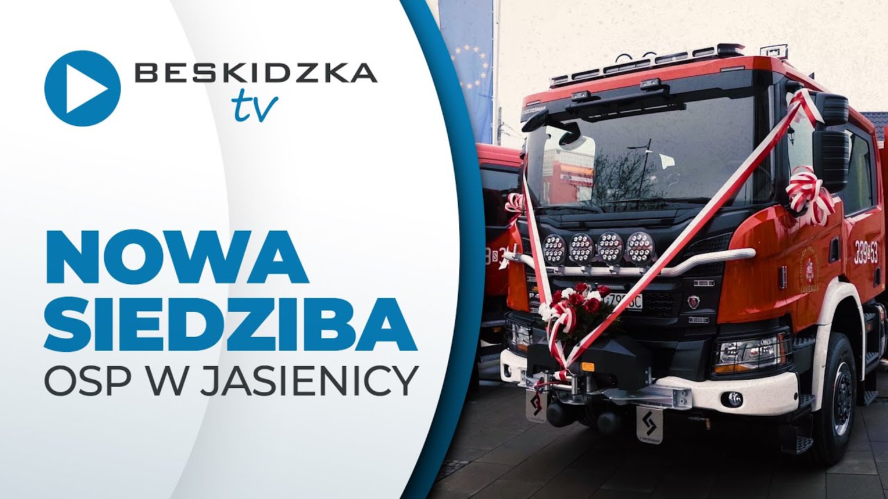 OSP w Jasienicy z nową siedzibą! Czekali na nią 50 lat