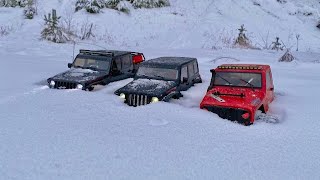 Axial SCX10 Winter Snow Ride