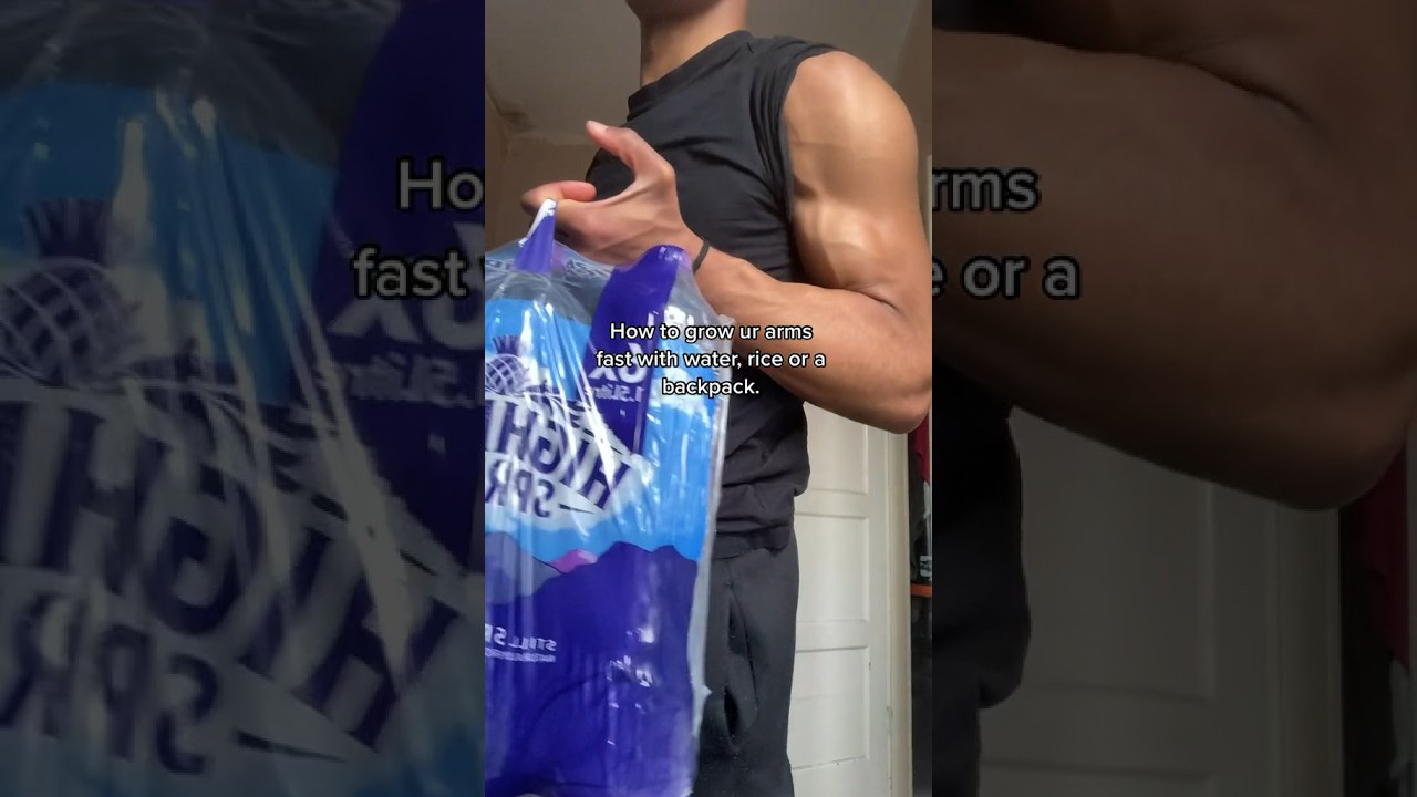 This Backpack workout gives you a crazy pump!