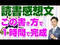 【簡単にできる】読書感想文の書き方を中学生向けに解説しました【元教師道山ケイ】