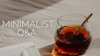 Minimalist Q&amp;A pt 2 | Storing photos, Luxury products, Owning multiples &amp; more  #minimalist