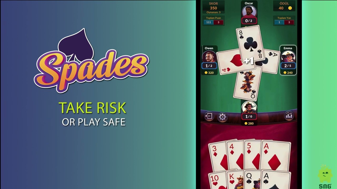 Spades MOD APK cover