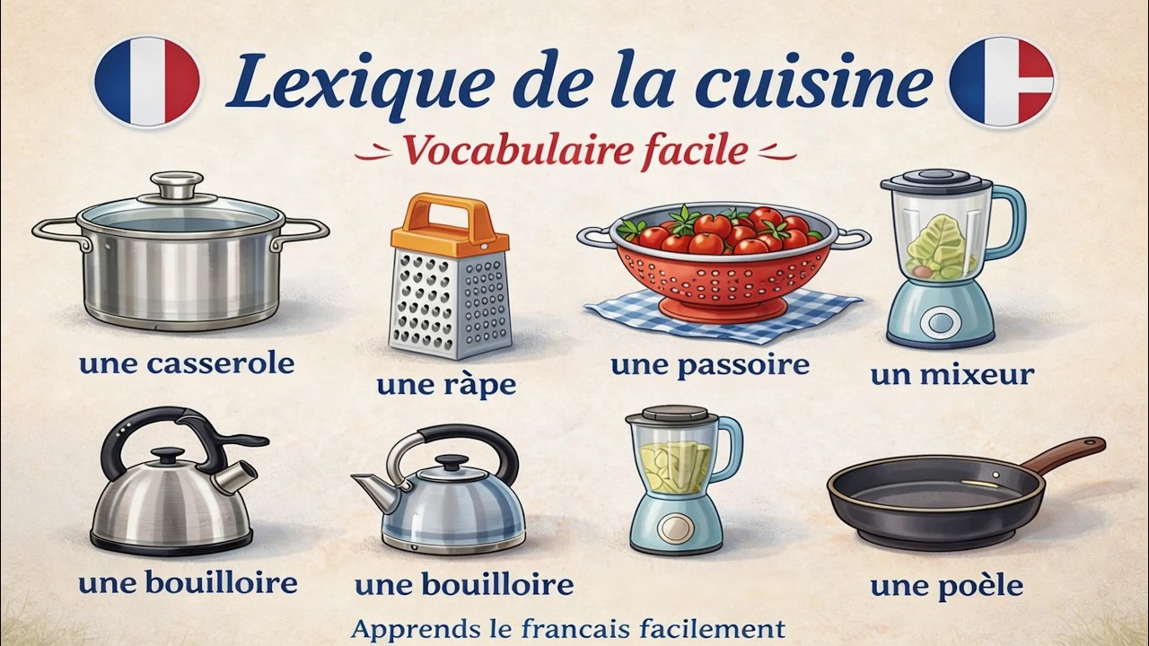 Habla francés todos los días 🗣️ | Rutina de cocina para principiantes