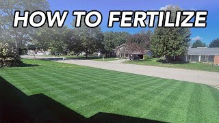 How to Fertilize Your Lawn // Cool Season Lawn Guide