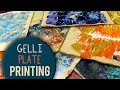 Gelli Plate Printing Techniques | GEL PRESS TUTORIAL FOR BEGINNERS
