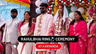 Ring Ceremony At.karvanda Gamit Parivar