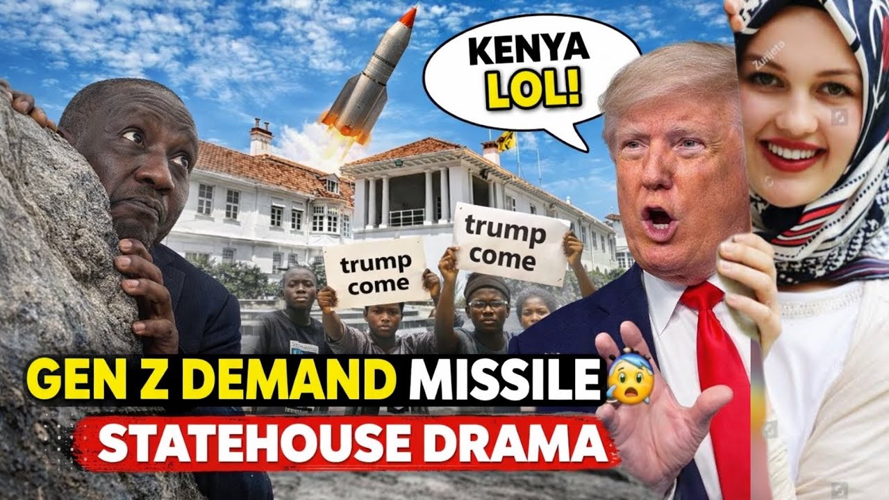 TRUMP vs KENYAN GEN Z 😳 | “Missile at State House?!”