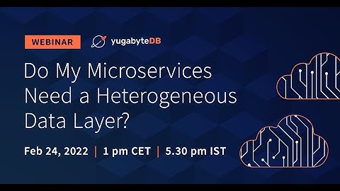 Do My Microservices Need a Heterogeneous Data Layer?