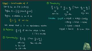 37. Field of Quotients of an Integral Domain - Statement and Detailed proof