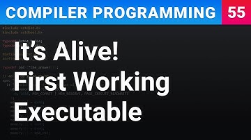 It’s Alive! First Working PE32+ Executable - Compiler Programming Ep55