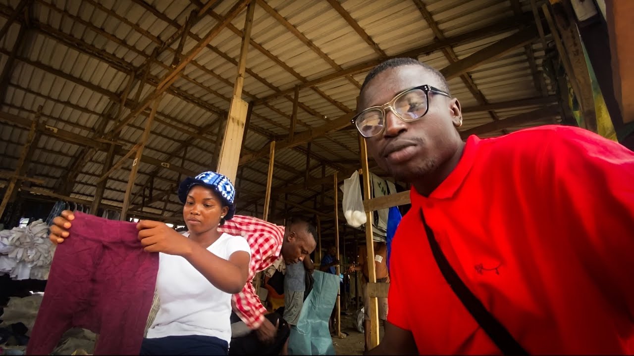 Thrift Shopping In LAGOS  - Katangua Market Vlog!! 🇳🇬