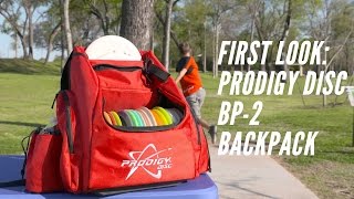 Get a first, official look at the newest disc golf bag from prodigy
disc, bp-2 backpack. will schusterick, 3x usdgc champion, gives us
breakdown of all...