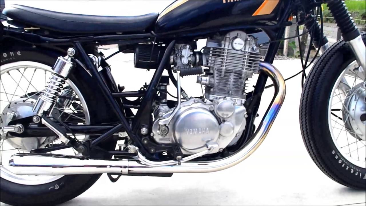YAMAHA SR400 (1JR) 2000 ボバーカスタム - YouTube