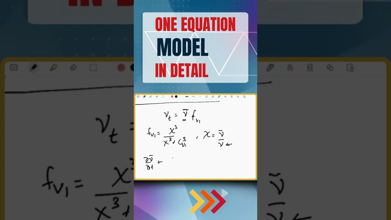 Подробное описание модели с одним уравнением! 
