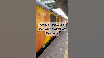 12951 MMCT NDLS Rajdhani at Borivali