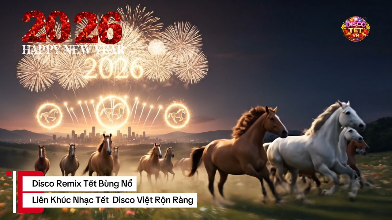 LK NHẠC DISCO TẾT 2026 – Xuân Vui Rộn Rã Cực Cháy | Disco Remix Tết Bùng Nổ