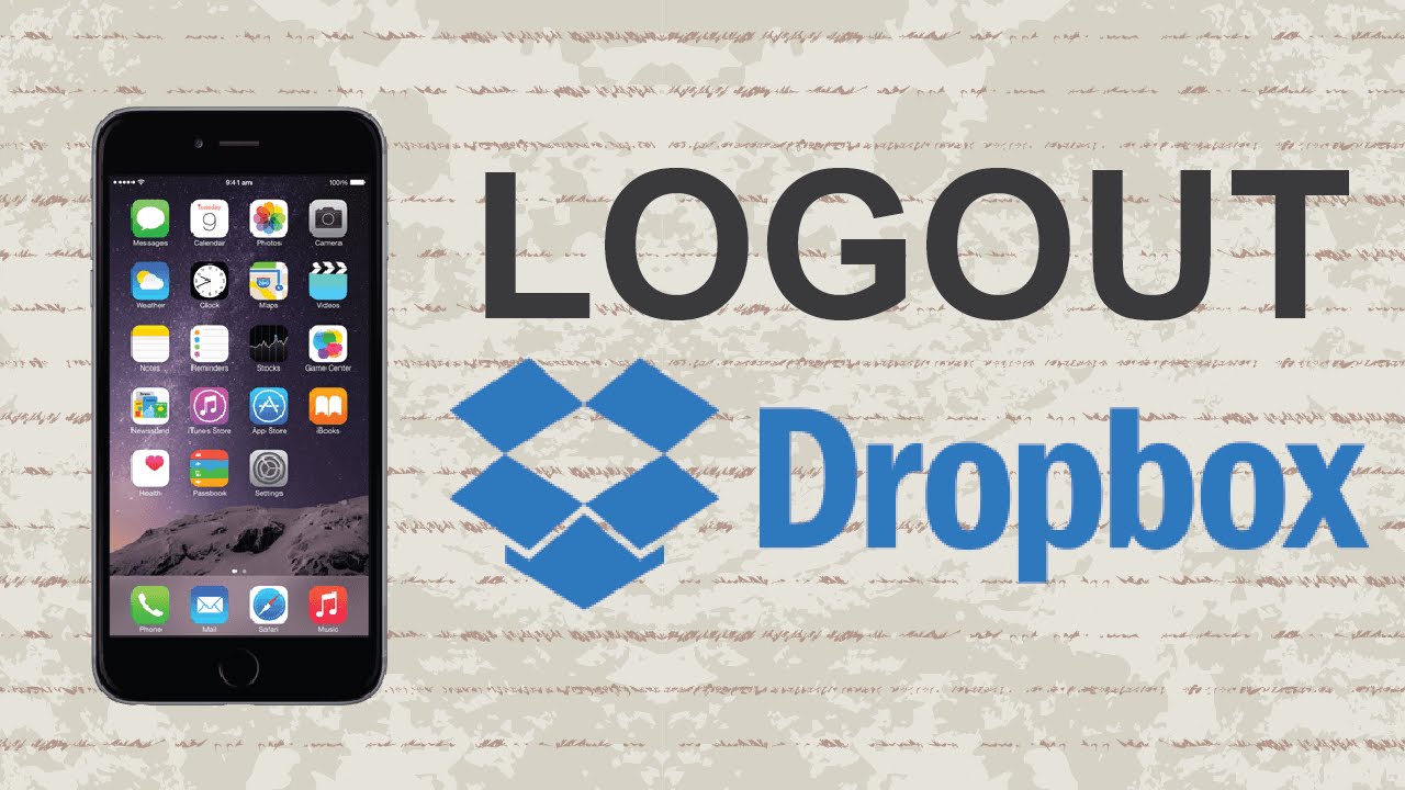 Dropbox Logout | how to logout of dropbox mobile app youtube Dropbox Logout | how to logout of dropbox mobile app youtube