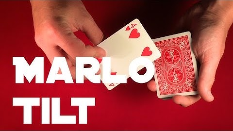 Marlo Tilt Card Trick Tutorial!