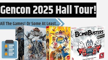 Gencon Hall Tour 2025 - Cat Tower, Slay the Spire, Gatsby, Tag Team & More!