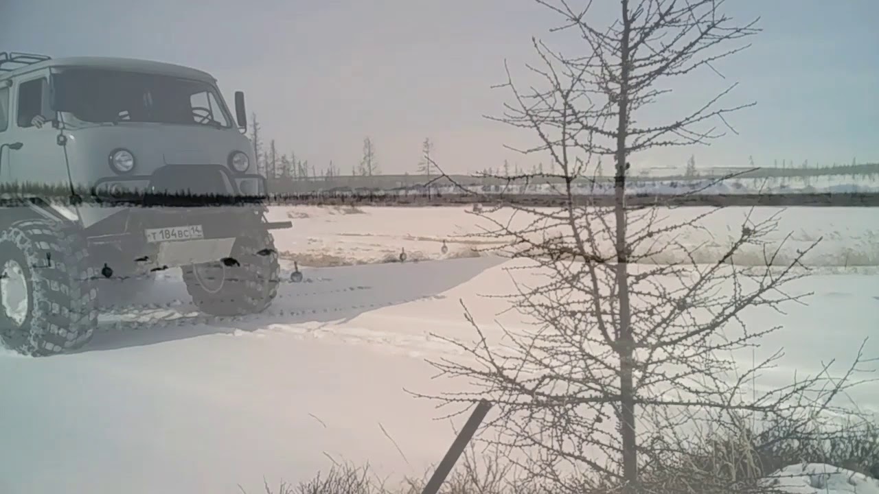 УАЗ с бортовыми редукторами. - YouTube