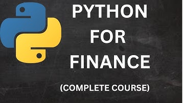 Python For Finance & Risk Management for Beginners (Complete Course)