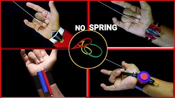 4 Easy SPIDER MAN Web Shooters || 4 Amazing Spider Man web shooter || DIY web shooters || marvel fan