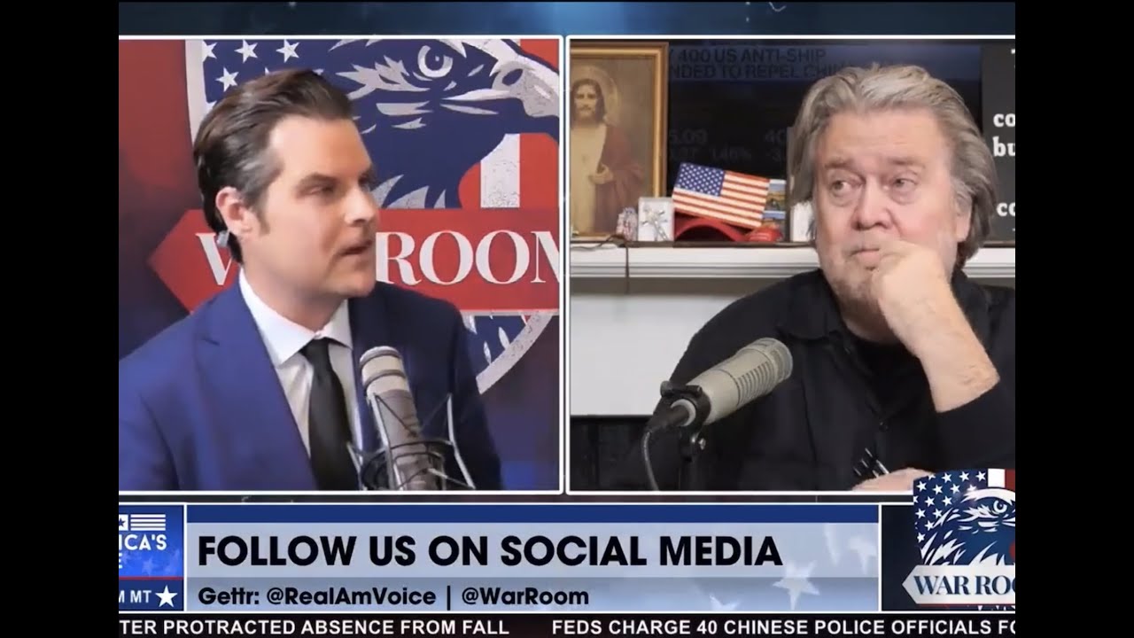 Gaetz: The officials who said Hunter’s laptop was “Disinfo” LIED in order to influence the election!