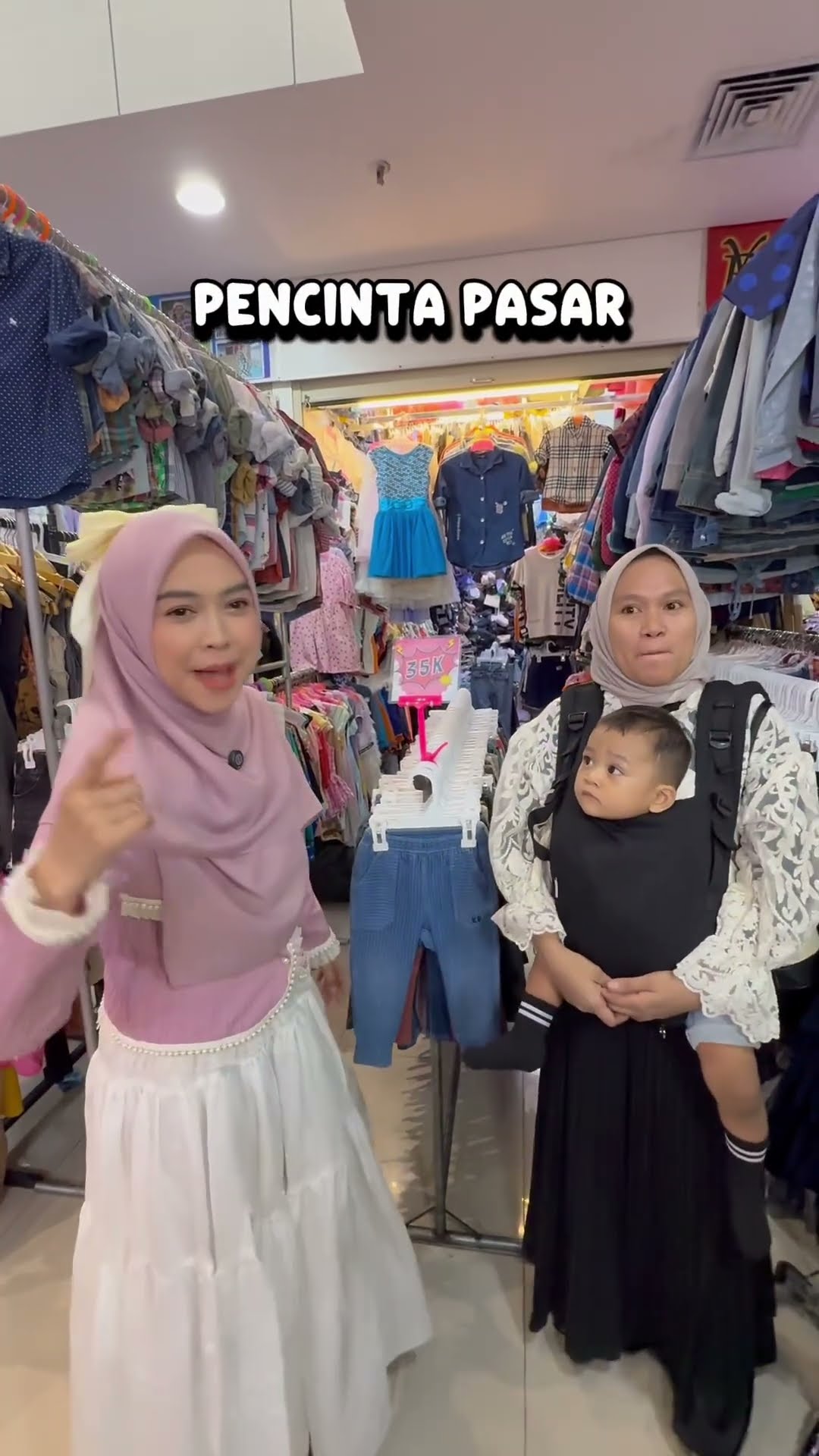 Ada ibu-ibu anti pasar!!???