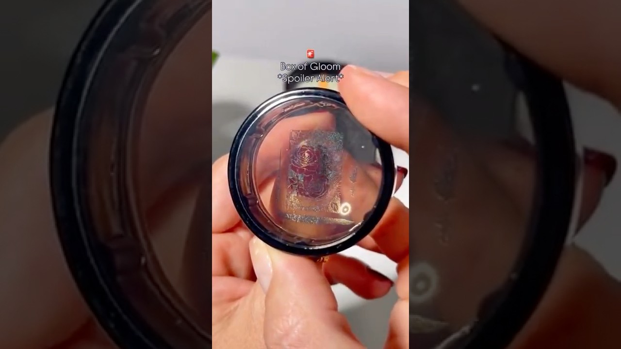 Gothic Glam Just Bloomed 🌹🖤 (Spoiler Alert)