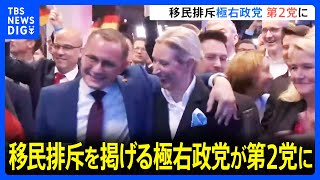 ドイツ 最大野党の保守「キリスト教民主・社会同盟」が勝利宣言で政権交代する見通し　極右政党も第2党に｜TBS NEWS DIG