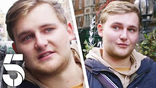 Rich Kid Cries Over The Generosity Of A Stranger! | Rich Kids Go Homeless | Channel 5